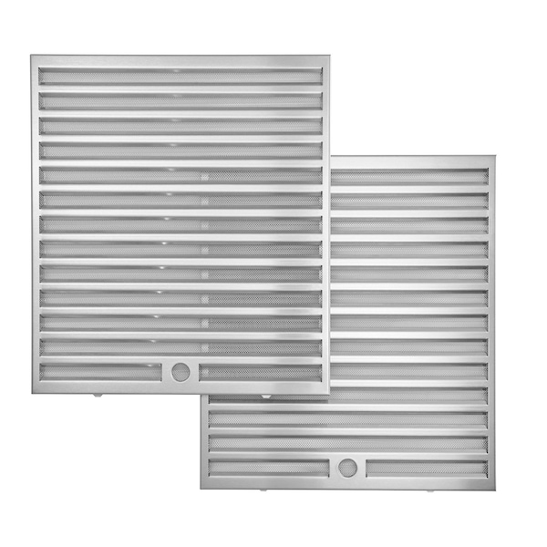 Broan-Nutone E5 Hybrid Baffle Filters - Dishwasher Safe Aluminum, 19.9in x 15.7in x 0.4in HPFA442 - main